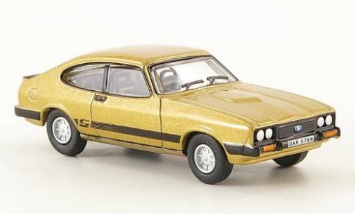 Diecast model cars Ford Capri 1/76 Oxford Mk III gold Ford Capri 1/76 Oxford Mk III gold diecast model cars