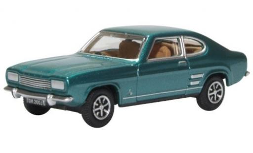 Diecast model cars Ford Capri 1/76 Oxford Mk1 metallic türkis RHD Ford Capri 1/76 Oxford Mk1 metallic türkis RHD diecast model cars