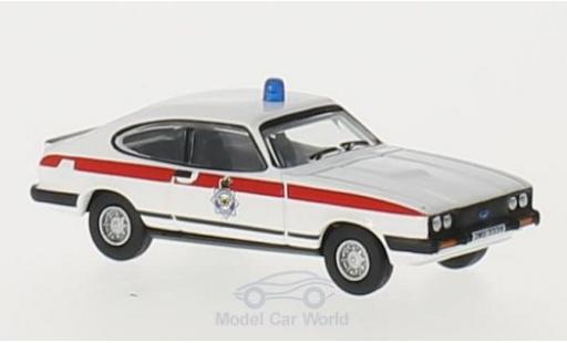Ford Capri 1/76 Oxford MkIII RHD Merseyside Police diecast model cars