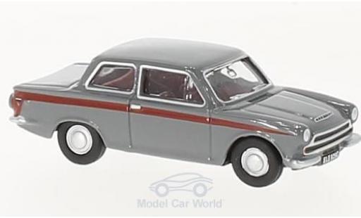 Ford Cortina 1/76 Oxford MKI grey/red diecast model cars