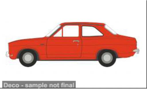 Diecast model cars Ford Escort 1/76 Oxford MK I orange 1:76 Ford Escort 1/76 Oxford MK I orange 1:76 diecast model cars