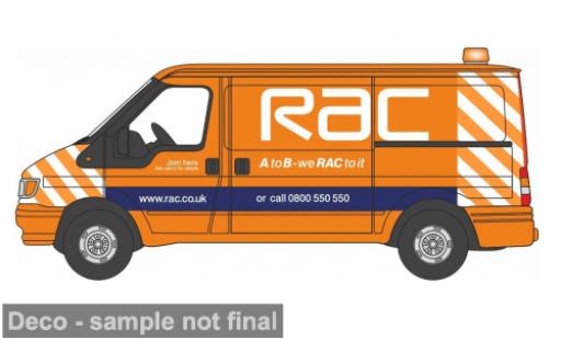 Diecast model cars Ford Transit 1/76 Oxford MK IV orange RAC 1:76 Ford Transit 1/76 Oxford MK IV orange RAC 1:76 diecast model cars
