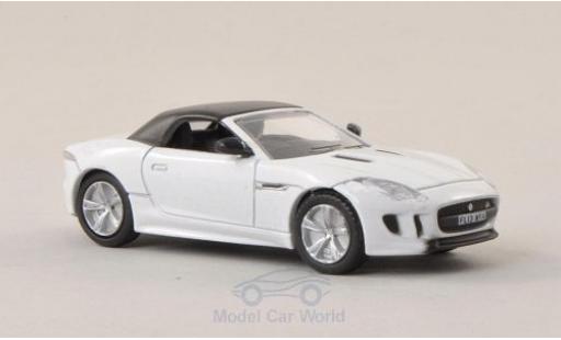 Jaguar F-Type 1/76 Oxford white diecast model cars