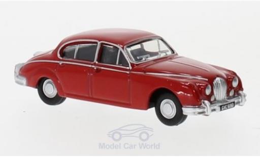 Jaguar MK 1/76 Oxford II red diecast model cars