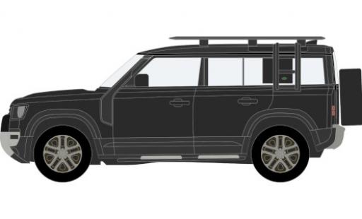 Land Rover Defender 1/76 Oxford 110 Explorer black RHD diecast model cars