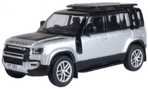 Land Rover Defender 1/76 Oxford 110 (L663) grey RHD 2020 diecast model cars