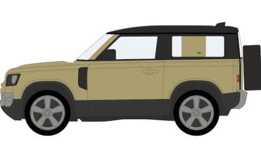 Land Rover Defender 1/76 Oxford 90 grey diecast model cars