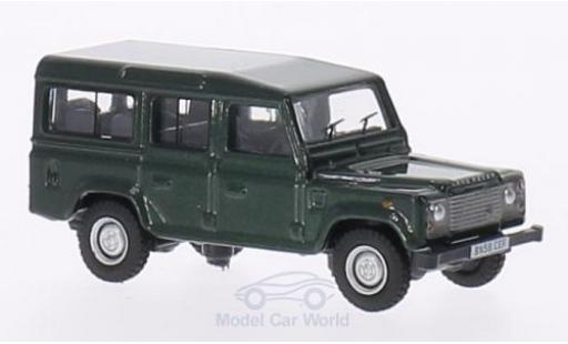 Land Rover Defender 1/76 Oxford green diecast model cars
