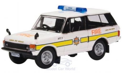 Diecast model cars Land Rover Range Rover 1/76 Oxford Classic London Fire Brigade Land Rover Range Rover 1/76 Oxford Classic London Fire Brigade diecast model cars
