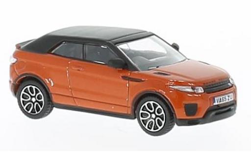 Diecast model cars Land Rover Range Rover 1/76 Oxford Evoque Convertible orange RHD Land Rover Range Rover 1/76 Oxford Evoque Convertible orange RHD diecast model cars