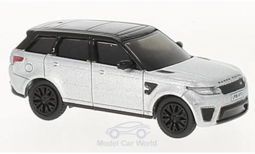 Diecast model cars Land Rover Range Rover 1/76 Oxford Sport SVR metallic grey/black Land Rover Range Rover 1/76 Oxford Sport SVR metallic grey/black diecast model cars