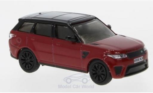 Diecast model cars Land Rover Range Rover 1/76 Oxford Sport SVR red/black Land Rover Range Rover 1/76 Oxford Sport SVR red/black diecast model cars