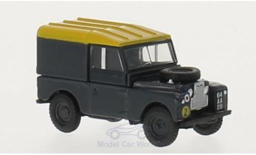 Diecast model cars Land Rover Series 1 1/76 Oxford 88 Hard Back blue/yellow RHD RAF Land Rover Series 1 1/76 Oxford 88 Hard Back blue/yellow RHD RAF diecast model cars