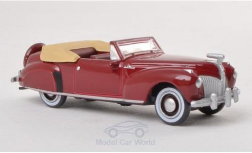 Diecast model cars Lincoln Continental 1/87 Oxford red 1941 Lincoln Continental 1/87 Oxford red 1941 diecast model cars