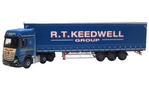 Diecast model cars Mercedes Actros 1/76 Oxford RHD R.T. Keedwell Group bache de camion-SZ Mercedes Actros 1/76 Oxford RHD R.T. Keedwell Group bache de camion-SZ diecast model cars