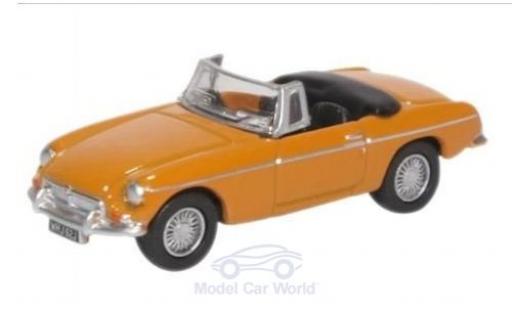 MG B 1/76 Oxford Roadster yellow diecast model cars
