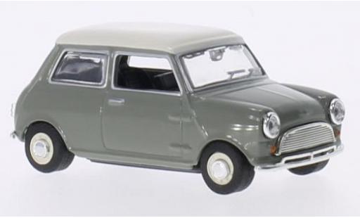 Mini Cooper 1/43 Oxford grey/white RHD diecast model cars