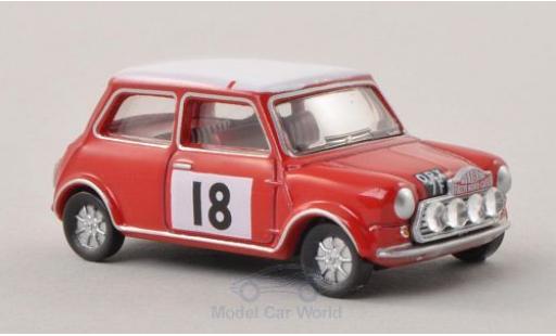 Mini Cooper 1/76 Oxford S MkII No.18 Rallye Monte-Carlo 1968 diecast model cars