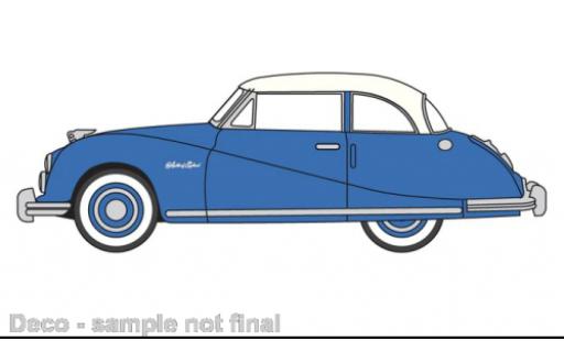 Austin Atlantic 1/76 Oxford Coupe blue/beige clair diecast model cars