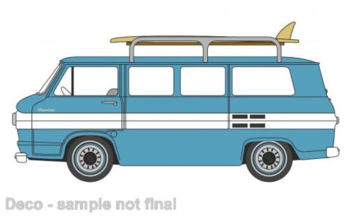 Diecast model cars Chevrolet Corvair 1/87 Oxford Greenbrier Passenger Wagon turquoise 1961 Chevrolet Corvair 1/87 Oxford Greenbrier Passenger Wagon turquoise 1961 diecast model cars