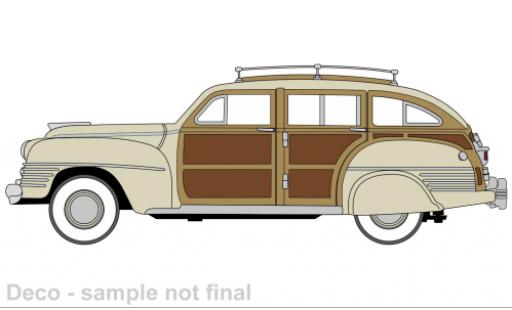 Diecast model cars Chrysler Town & Country 1/87 Oxford beige/optique de bois 1942 Chrysler Town & Country 1/87 Oxford beige/optique de bois 1942 diecast model cars