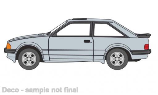 Diecast model cars Ford Escort 1/76 Oxford MK III XR3i metallise grey 1981 Ford Escort 1/76 Oxford MK III XR3i metallise grey 1981 diecast model cars