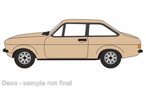 Diecast model cars Ford Escort 1/76 Oxford MkII beige Ford Escort 1/76 Oxford MkII beige diecast model cars
