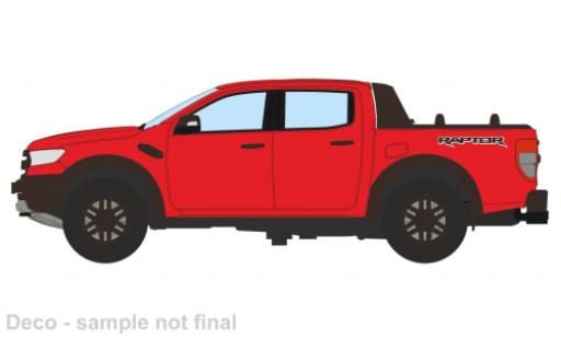 Ford Ranger 1/76 Oxford Raptor red diecast model cars