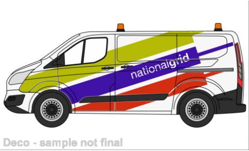 Diecast model cars Ford Transit 1/76 Oxford Douane doré National Grid Ford Transit 1/76 Oxford Douane doré National Grid diecast model cars
