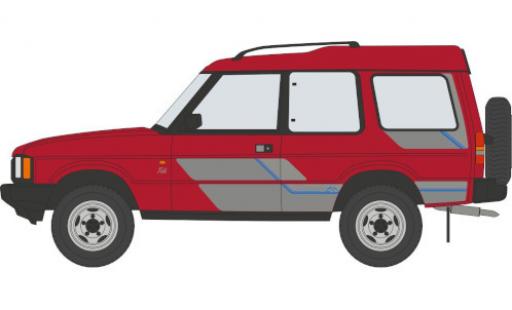 Land Rover Discovery 1/43 Oxford 1 metallise red RHD diecast model cars