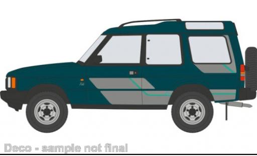 Diecast model cars Land Rover Discovery 1/43 Oxford 1 metallise green foncé RHD Land Rover Discovery 1/43 Oxford 1 metallise green foncé RHD diecast model cars