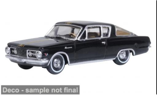 Diecast model cars Plymouth Barracuda 1/87 Oxford schwarz/gold 1965 1:87 Plymouth Barracuda 1/87 Oxford schwarz/gold 1965 1:87 diecast model cars