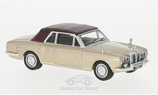 Diecast model cars Rolls Royce Corniche 1/76 Oxford Convertible gold/brown RHD Rolls Royce Corniche 1/76 Oxford Convertible gold/brown RHD diecast model cars