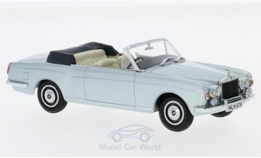 Diecast model cars Rolls Royce Corniche 1/43 Oxford Convertible metallic blue RHD Rolls Royce Corniche 1/43 Oxford Convertible metallic blue RHD diecast model cars