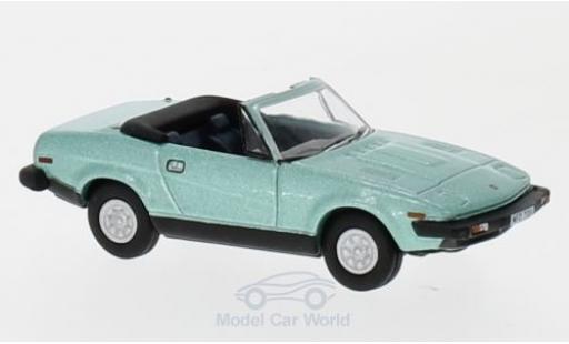 Triumph TR7 1/76 Oxford Convertible metallic türkis diecast model cars