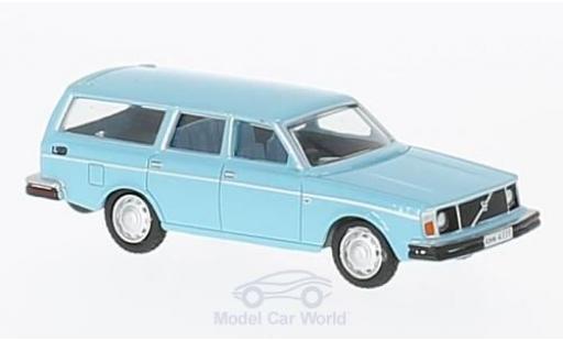 Volvo 245 1/76 Oxford Estate blue diecast model cars
