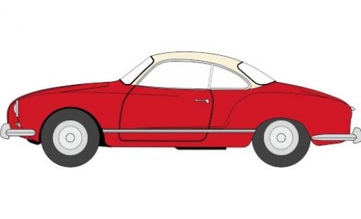 Diecast model cars Volkswagen Karmann 1/76 Oxford Ghia red/white Volkswagen Karmann 1/76 Oxford Ghia red/white diecast model cars