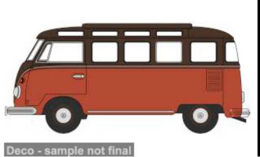 Diecast model cars Volkswagen T1 1/76 Oxford Samba Bus rot/braun 1:76 Volkswagen T1 1/76 Oxford Samba Bus rot/braun 1:76 diecast model cars