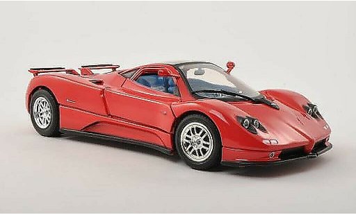 Pagani Zonda C12 1/18 Motormax red 2004 diecast model cars