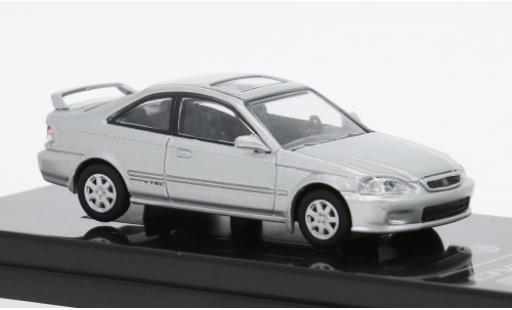 Diecast model cars Honda Civic 1/64 Para64 EM1 silber 1999 1:64 Honda Civic 1/64 Para64 EM1 silber 1999 1:64 diecast model cars