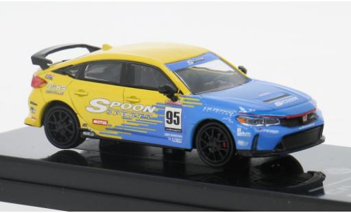 Diecast model cars Honda Civic 1/64 Para64 Type R FL5 blau/gelb 2023 1:64 Honda Civic 1/64 Para64 Type R FL5 blau/gelb 2023 1:64 diecast model cars