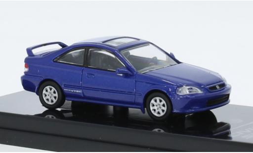 Diecast model cars Honda Civic 1/64 Para64 Si metallise blue 1999 Honda Civic 1/64 Para64 Si metallise blue 1999 diecast model cars