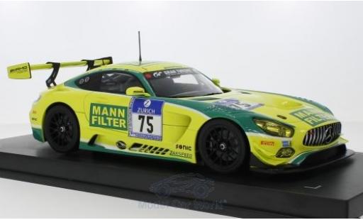 Diecast model cars Mercedes AMG GT 1/18 Paragon 3 No.75 Mann Filter / Zakspeed Mann Filter 24h Nürburgring 2016 K.Heyer/L.Ludwig/S.Asch/D.Keilwitz Mercedes AMG GT 1/18 Paragon 3 No.75 Mann Filter / Zakspeed Mann Filter 24h Nürburgring 2016 K.Heyer/L.Ludwig/S.Asch/D.Keilwitz diecast model cars