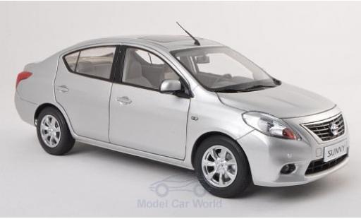 Nissan Sunny 1/18 Paudi grey 2010 diecast model cars