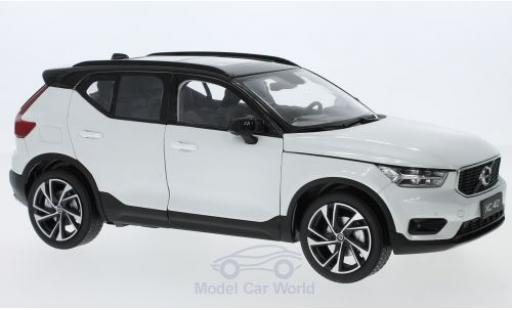 Volvo XC 1/18 Paudi 40 white 2018 diecast model cars
