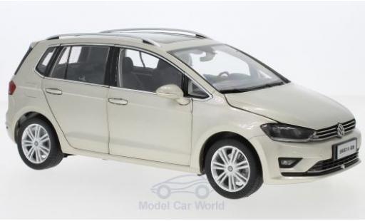 Volkswagen Golf 1/18 Paudi Sportsvan metallic beige 2018 diecast model cars
