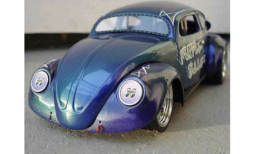 Volkswagen Kafer Drag Run 1/18 Solido cox 58 purple bullet diecast model cars