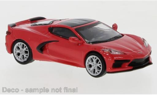 Diecast model cars Chevrolet Corvette 1/87 PCX87 C8 red 2020 Chevrolet Corvette 1/87 PCX87 C8 red 2020 diecast model cars