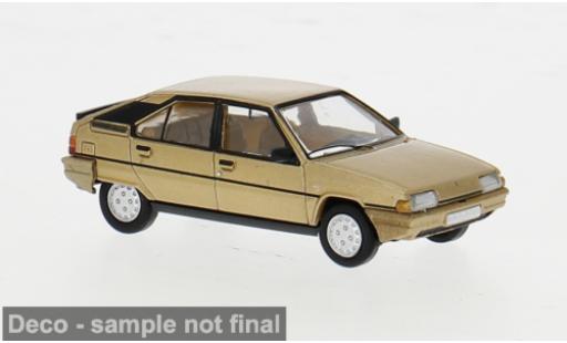 Diecast model cars Citroen BX 1/87 PCX87 gold 1982 1:87 Citroen BX 1/87 PCX87 gold 1982 1:87 diecast model cars