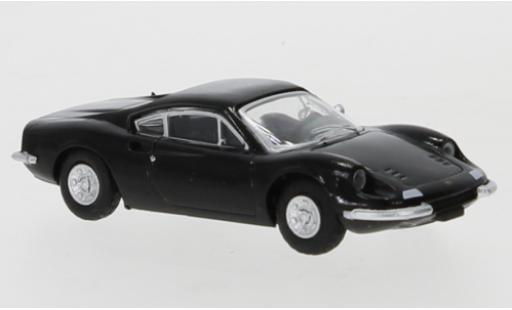 Ferrari Dino 1/87 PCX87 246 GT black 1969 diecast model cars